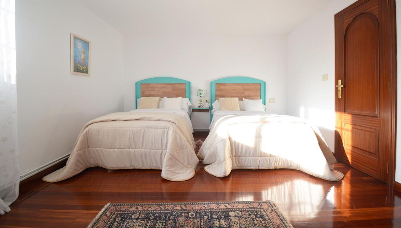 Casa Con Jardin En Vilanova De Arousa Pontevedra Bagian luar foto