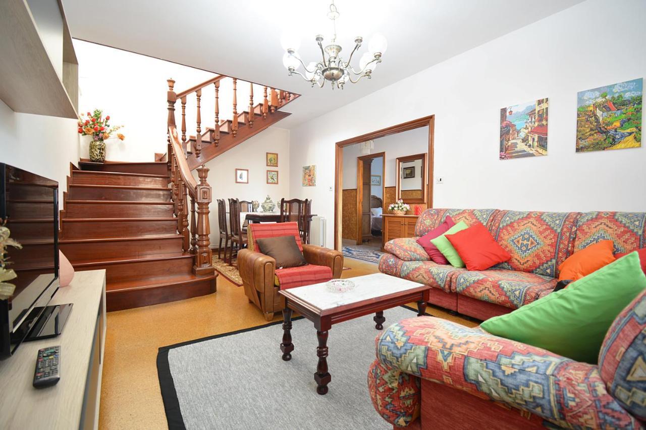 Casa Con Jardin En Vilanova De Arousa Pontevedra Bagian luar foto